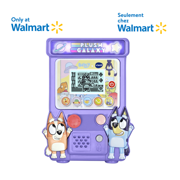 VTech Bluey Claw Game & Go Handheld Video Game Toy for Kids - Walmart Exclusive - English Version, 3+ Years