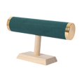 thumbnail image 1 of Xuanheng Jewelry Bracelet Display Stand, T Bar Bangle Holder, Bracelet Storage Rack StyleA-Green Fla, 1 of 8