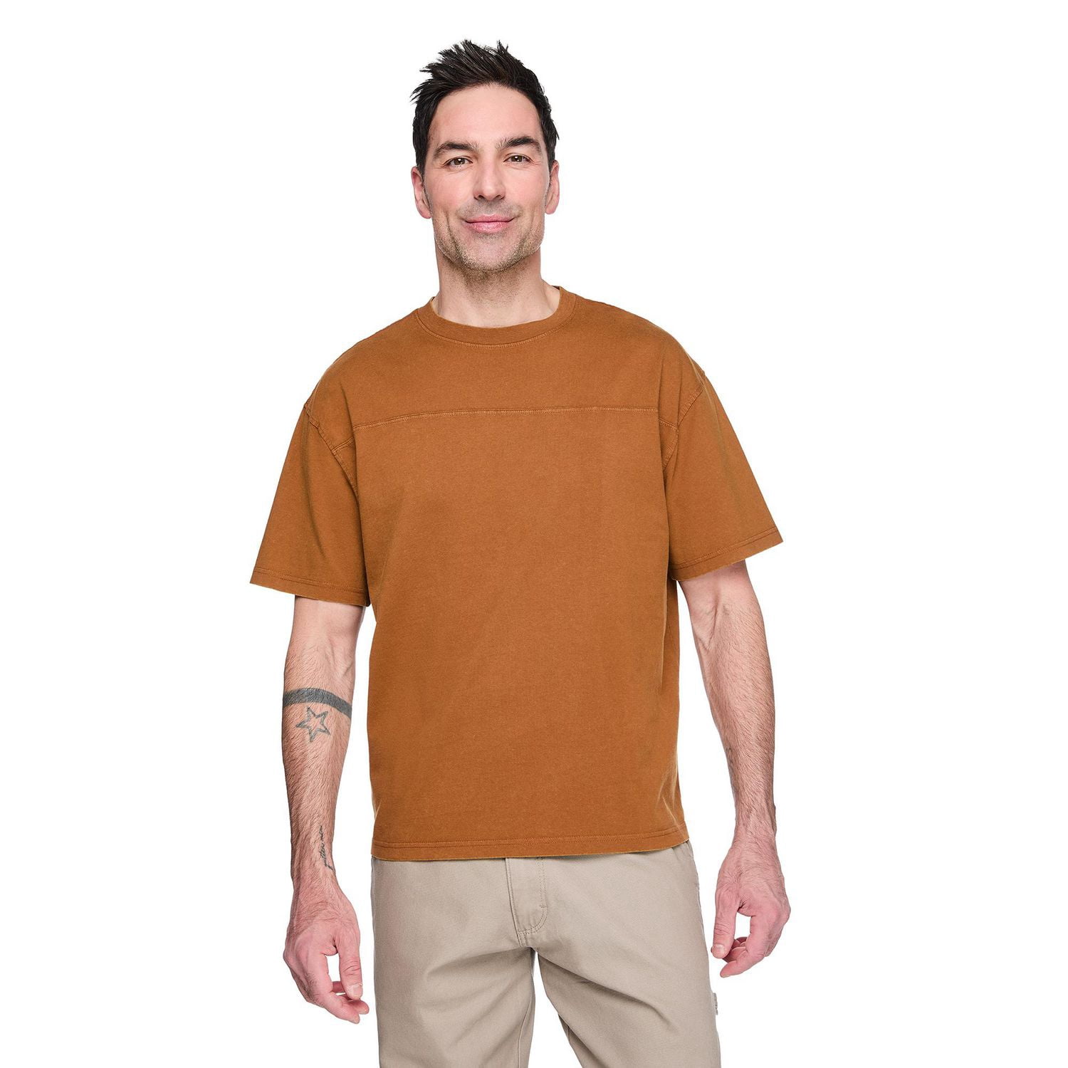 T-shirt coupe carrée George pour hommes
