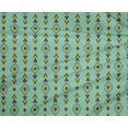 thumbnail image 4 of oneOone Polyester Lycra Fabric Diamond & Triangle Geometric Print Fabric BTY 56 Inch Wide, 4 of 4