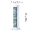 thumbnail image 2 of HCBY Air Cooler, Compact yet Powerful Desktop Fan, 3 Adjustable Wind Speeds, Rechargeable Battery Design, Wireless Remote Control for Bedroom Ventilation, 2 of 9