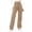 Khaki, variant on EYWGYA Women Fall and Winter Pants,Women Csaual Pants,Women'S High Waist All Straight Leg Wide Leg Pants Jeans