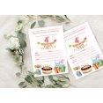thumbnail image 4 of Darling Souvenir White Birthday Invitation Card 28 Pcs Fill or Write In Blank Invites Printable Party Supplies 5 x 7 Inches, 4 of 5