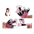 thumbnail image 5 of 32 - Piece Plastic - Handle Makeup Brush Set with Brush Bag - Complete Makeup Tools for All Your Needs, 5 of 5