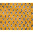 thumbnail image 4 of oneOone Tissu Flex Coton Jaune Moutarde Robot Dessin Animé Matériel de Robe Tissu Imprimé Tissu au Mètre 40 Pouces de Large, 4 of 4