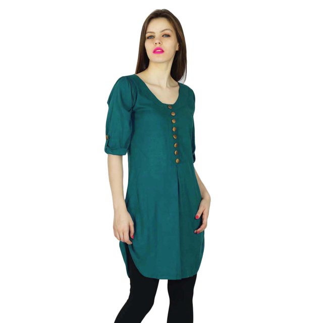 Phagun Kurta Bollywood de Designer Indienne pour Femmes Kurti Ethnique Haut Décontracté Tunique Robe