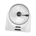 thumbnail image 2 of veasfak Ventilateur de Bureau Rechargeable pour Extérieur Argent, 2 of 9