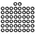 thumbnail image 1 of Unique Bargains 50 Pcs 6mm x 14mm Internal Tooth Starlock Star Lock Locking Washers, 1 of 2