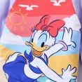 thumbnail image 4 of Disney Toddler Girls Swimsuit Daisy Duck Rash Guard Graphic Bathing Suits Purple Kids 3T, 4 of 6