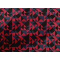 thumbnail image 5 of Tissu de Coton Imprimé Géométrique Triangle 1 Yard 56 Inch Wide, 5 of 5