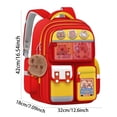 thumbnail image 2 of **Large Capacity Cute Capybara Backpack For Junior High Students Durable And Easy To Clean Ergonomic Design For Back ** Stationery Organizer Rhinestones for Crafts Stationery Cards And Envelopes Set, 2 of 3