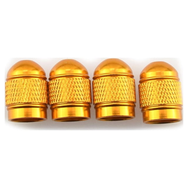 Dvkptbk 4x Aluminum Car Truck Port Cover Tire Rim Wheel Caps