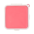 thumbnail image 2 of Kids Lunch Box Container, Microwave-Safe Portable Sandwich Storage Box, 6.1 in x 6.1 in x 0.63 in, Dishwasher-Safe BPA-Free Food Storage, 2 of 2