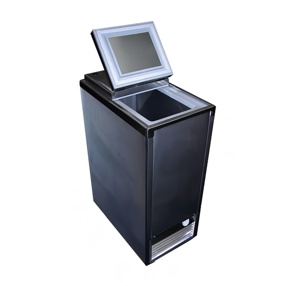 Excellence Industries FT-4 25 3/8" Stand Alone Ice Cream Freezer w/ 4 Tub Capacity, 115v