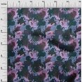 thumbnail image 3 of oneOone Velvet Teal Green Fabric Abstracts Craft Projects Decor Fabric Printed By The Yard 58 Inch Wide, 3 of 4