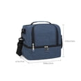 thumbnail image 3 of Yhmxh Kitchen Storage Pantry Organizers And Storage Kitchen Organizer Food Containers Insulating Lunch Bag with Waterproof Double Layer Design for Bento Milk Bottle and Meal Boxes Cooler Bag, 3 of 7