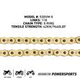 thumbnail image 3 of Niche Sprocket Chain Set Kawasaki Ninja ZX14R 17/42 Tooth 530 X-Ring Front Rear MK1013242, 3 of 8