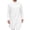 White, variant on Xdzjlr Men Polo Shirt Thobe Long Sleeve Casual Fit Plain Design Summer Daily Wear Loose Tshirts For Men Xxl