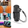 thumbnail image 1 of Serrure à Mot de Passe en Alliage de Zinc, Serrure à Combinaison, Portable Résistante à l'Usure pour l'École pour le Gym, 1 of 8
