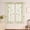 Beige, variant on Solid Color Sheer Curtains With Double-layered Stereoscopic Butterflys Brooch Accessories Suitable For Home Holiday Parties Or Everyday Decoration