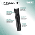 thumbnail image 2 of Wahl Fidela™ Cordless Trimmer – Lightweight, Slim Design for Precision Grooming, USB Rechargeable with LED Smart Charge Indicator, Includes 3 Guide Combs, Model-3028302, 2 of 9