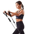 thumbnail image 2 of Reebok Delta Sure Grip Resistance Cord with Handles, Medium Resistance, 2 of 7