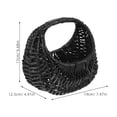 thumbnail image 3 of icolorfuled Flower Basket Gift 1 Set Storage Basket Wicker Woven Basket for Party, 3 of 7