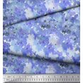 thumbnail image 2 of Soimoi Rayon Fabric Flower Watercolor Print Sewing Fabric Yard 56 Inch Wide, 2 of 3