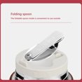 thumbnail image 4 of Stainless Steel Thermal Lunch Box Nonslip Heats Insulation Large Capacity Office Travelling Driving Case Container Pink, 4 of 9