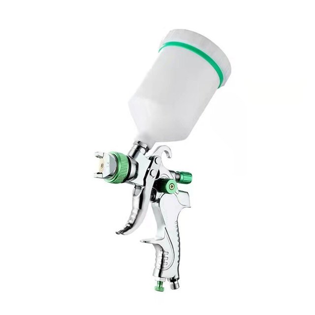 Automotive High Atomization 1.7/2.0/2.5mm Top Coat Spray Gun Pneumatic Upper Pot Spray Gun ,Easy to Use