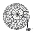 thumbnail image 2 of Elegant Designs Elipse 10 Inch Crystal Ball Sequin Table Lamp, 2 of 9