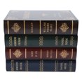 thumbnail image 2 of Hand-Made Antique Book Shaped Box, Jewelry Storage Box Wood Book Shaped Box, Office Bookcase Decorations For Home Decoration, 2 of 8