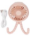 thumbnail image 1 of ANGGREK USB Desk Fan, 3 Speed Rechargeable 4.5-9V 360° Rotatable 0.8-3.4W ABS Mini Portable Fan For Camping For Office, 1 of 8