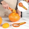 thumbnail image 1 of Oleegame 1PC 3 In 1 Nesting Pumpkin Tool Set Halloween Pumpkin Carving Kit For Beginners And Pros For Halloween Door Decorations Orange, 1 of 8