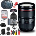 thumbnail image 2 of Canon EF 24-105mm F/4L IS II USM Objectif (1380C002) + Trousse de Filtres + Sac à Dos + Plus (Modèle International), 2 of 7