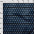 thumbnail image 3 of oneOone Viscose Jersey Black Fabric Abstract Sewing Material Print Fabric By The Yard 60 Inch Wide, 3 of 4