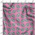 thumbnail image 2 of Soimoi Modal Satin Fabric Abstracts Abstract Print Fabric by the Yard 42 Inch Wide, 2 of 6