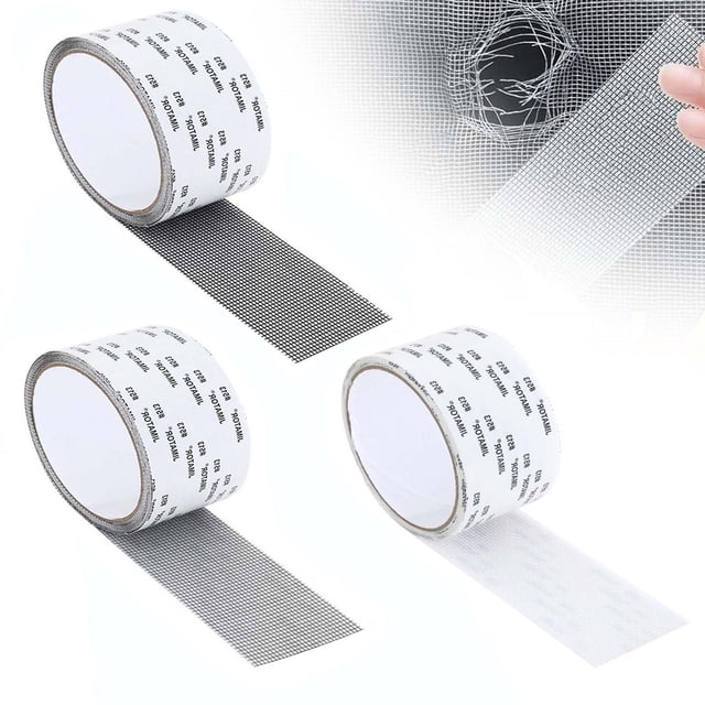 Vaidha Window Screen Tape Window Loophole Repair Tape Mosquito Repair Hole Screen Repair Self-Adhesive Repair Subsidizing Window Screen Tape