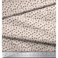 thumbnail image 3 of Soimoi Poly Georgette Fabric Clover Leaves Print Fabric by Yard 52 Inch Wide, 3 of 3