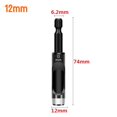 thumbnail image 1 of Hex Shank Adapter Electric Machine Hollow Punch for Drill Cardboard Leather Belt, 1 of 5