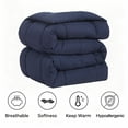 thumbnail image 3 of BedTreat Down Alternative Duvet Insert, Quilted Full Size Blue Comforter, All Season Ultra Soft Microfiber Bedding with Corner Tabs, Machine Washable, 3 of 9