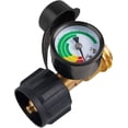 thumbnail image 1 of GASPRO Propane Tank Gauge with QCC1/Type 1 Connection, Easy-to-Read Propane Gas Level Indicator Gauge, Propane Adapter for 5-20lb Propane Tanks, Fits BBQ Grill, RV, Camper, Heater & Fire Pit, 1 of 6