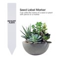 thumbnail image 1 of TOPINCN Plant Labels, Plant Labels Stake, 100 Pcs Plastic Plant Labels Pot Marker Nursery Garden Seed Stake Tags Tool, 1 of 8
