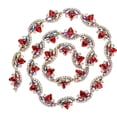 thumbnail image 2 of Gold Wall Trim Layered Chain Necklace  Applique Chains Direct Trim Embellishments  Trim Rope Trim Jewelry Hotfix Crystals Trim, 2 of 8