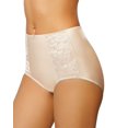 thumbnail image 1 of Bali Womens Double Support Brief, 7, Light Beige, 1 of 3