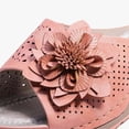 thumbnail image 4 of drppepioner Woman Fish Mouth Collection Leather Soft Footbed Orthopedic Arch-Support Sandals Sandals for Women, 4 of 4