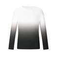 thumbnail image 3 of T-Shirts Sans Manches pour Hommes T-Shirt Dégradé pour Hommes Impression 3D Non Positionnée T-Shirt Décontracté à Manches Longues Col Rond Haut Blouses T-Shirts en Coton pour Hommes T-Shirts d'Été pour Hommes, 3 of 8