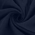 thumbnail image 4 of yoeyez Maxi Robe d'Été en Lin pour Femmes, Robe d'Été Plissée à Manches Cap, Grande Taille pour Dames, Col Rond, Mini-Robe Décontractée Froncée, Coupe Ample, Ligne A, Robes de Plage Bleu Marine, 4TG, 4 of 7