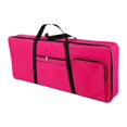 thumbnail image 2 of Milaget 61 Key Keyboard Case Carrying Case Waterproof Piano Gig Bag for Music Studio rose red, 2 of 9