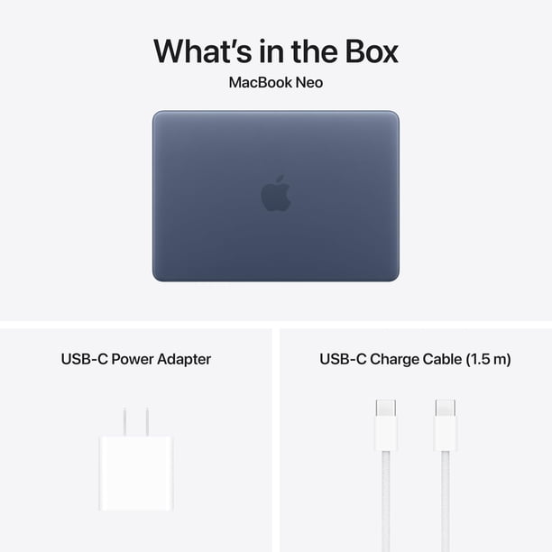 Apple MacBook Neo 13-inch (2026, Indigo) - Apple A18 Pro Chip, 8GB